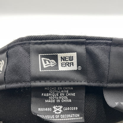 【中古品】【メンズ】 NEW ERA ニューエラ × THRASHER スラッシャー 別注 コラボ LOGO CAP ロゴキャップ 帽子 ベースボールキャップ 185-260805-ko-03-tei サイズ：56.8cm カラー：ブラック 万代Net店
