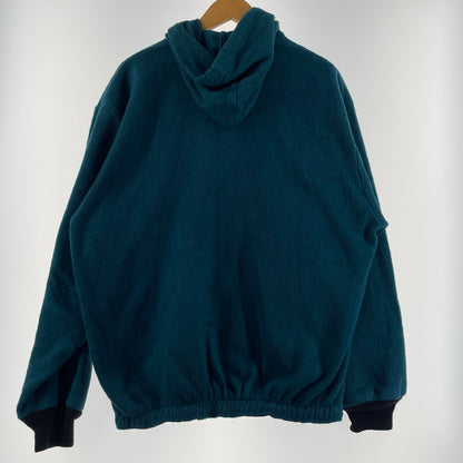 【中古品】【メンズ】 Cabela’s カベラス POLARTEC FLEECE ZIP UP PARKER ポーラテック フリース ジップアップパーカー アウター フーディー 145-260625-ss-06-tei サイズ：L カラー：グリーン 万代Net店