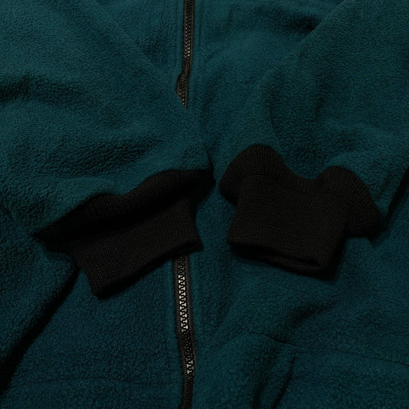 【中古品】【メンズ】 Cabela’s カベラス POLARTEC FLEECE ZIP UP PARKER ポーラテック フリース ジップアップパーカー アウター フーディー 145-260625-ss-06-tei サイズ：L カラー：グリーン 万代Net店