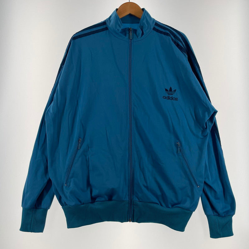 【中古品】【メンズ】 adidas アディダス TRACK JACKET トラックジャケット アウター ジャージ 148-260625-ss-02-tei サイズ：不明　※タグ欠損 カラー：ブルー 万代Net店