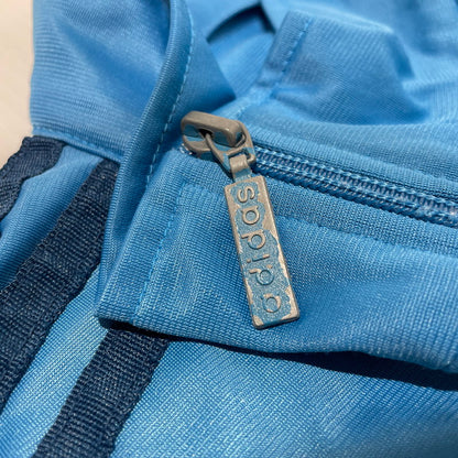 【中古品】【メンズ】 adidas アディダス TRACK JACKET トラックジャケット アウター ジャージ 148-260625-ss-02-tei サイズ：不明　※タグ欠損 カラー：ブルー 万代Net店