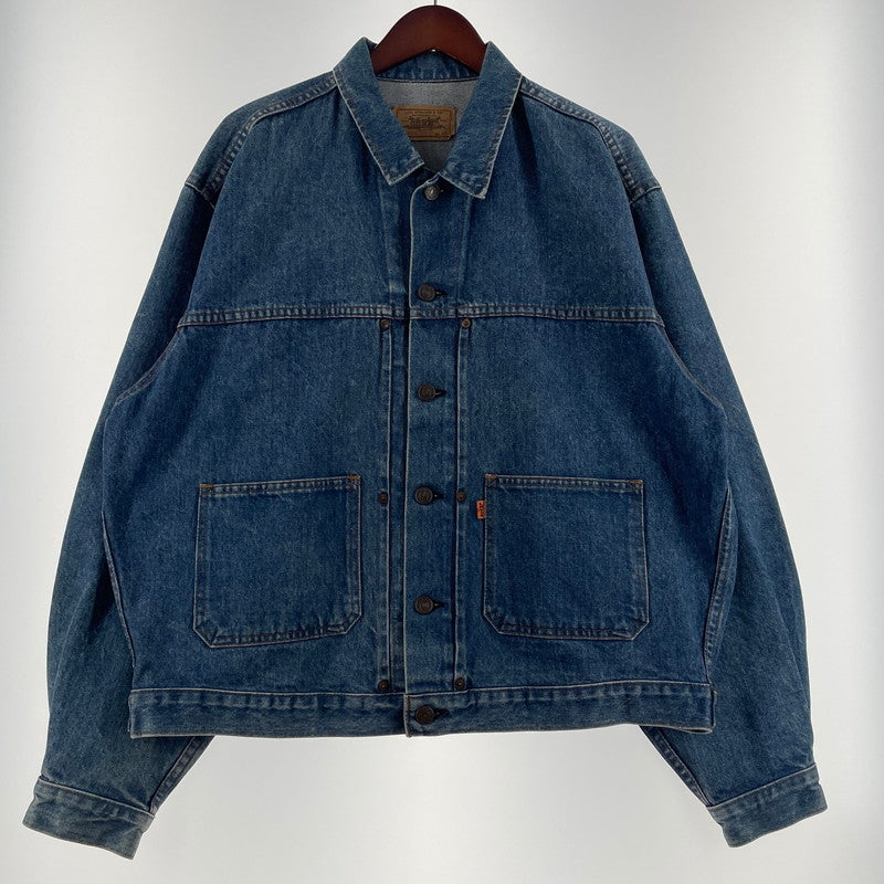 【中古品】【メンズ】 Levi’s リーバイス 80's DENIM JACKET 70626-0217 80年代 デニムジャケット アウター Gジャン ボタン裏刻印J02 145-260625-ss-07-tei サイズ：L カラー：インディゴ 万代Net店