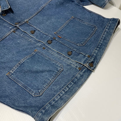 【中古品】【メンズ】 Levi’s リーバイス 80's DENIM JACKET 70626-0217 80年代 デニムジャケット アウター Gジャン ボタン裏刻印J02 145-260625-ss-07-tei サイズ：L カラー：インディゴ 万代Net店