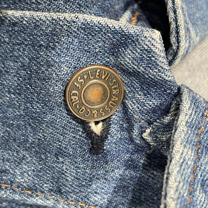 【中古品】【メンズ】 Levi’s リーバイス 80's DENIM JACKET 70626-0217 80年代 デニムジャケット アウター Gジャン ボタン裏刻印J02 145-260625-ss-07-tei サイズ：L カラー：インディゴ 万代Net店