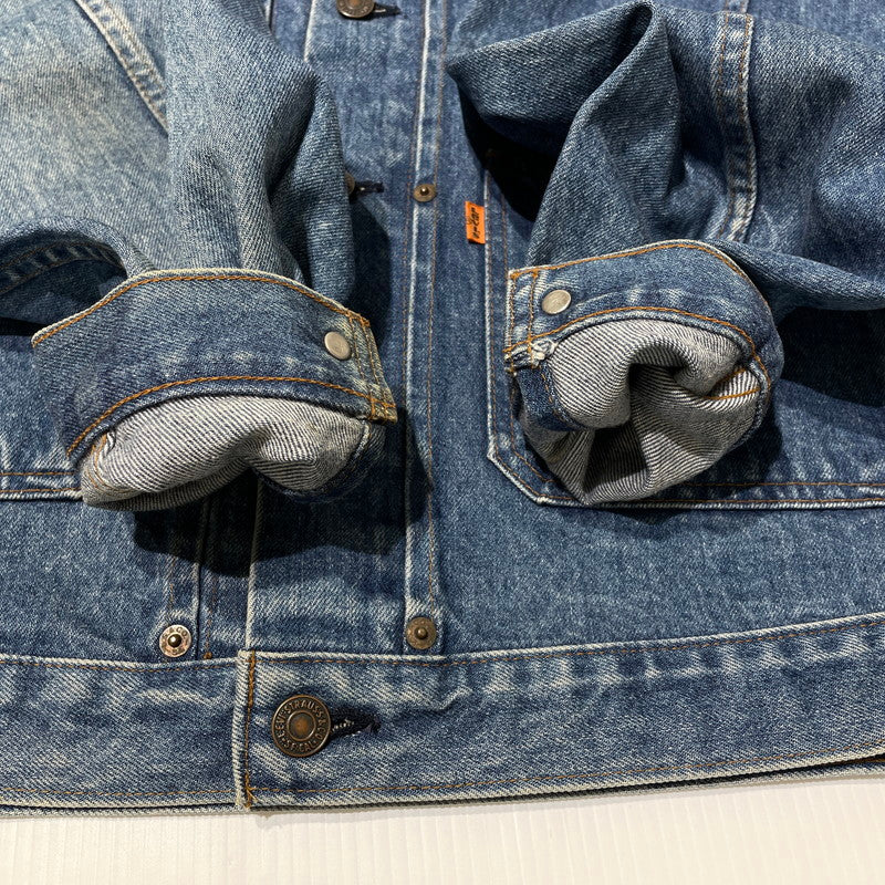 【中古品】【メンズ】 Levi’s リーバイス 80's DENIM JACKET 70626-0217 80年代 デニムジャケット アウター Gジャン ボタン裏刻印J02 145-260625-ss-07-tei サイズ：L カラー：インディゴ 万代Net店