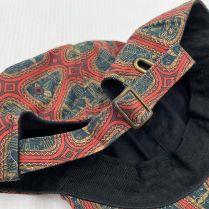 【中古品】【メンズ】 STUSSY ステューシー MASK PATTERN LOW PRO CAP マスクパターン ロープロ キャップ 帽子 185-260704-yo-11-tei サイズ：ONESIZE カラー：ブラウン 万代Net店