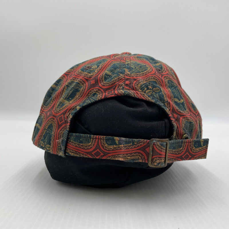 【中古品】【メンズ】 STUSSY ステューシー MASK PATTERN LOW PRO CAP マスクパターン ロープロ キャップ 帽子 185-260704-yo-11-tei サイズ：ONESIZE カラー：ブラウン 万代Net店