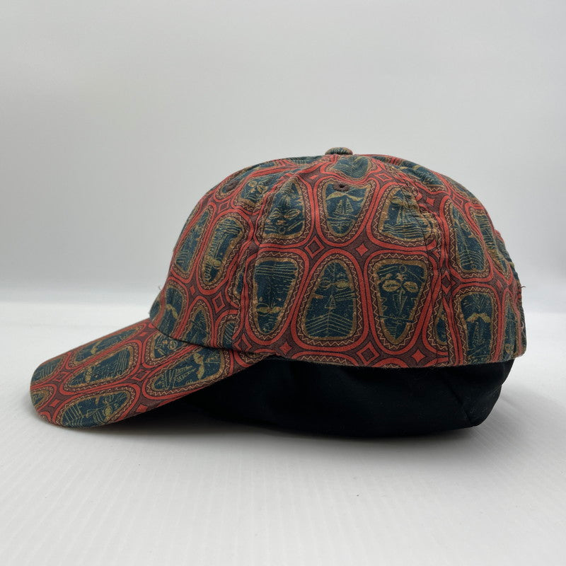 【中古品】【メンズ】 STUSSY ステューシー MASK PATTERN LOW PRO CAP マスクパターン ロープロ キャップ 帽子 185-260704-yo-11-tei サイズ：ONESIZE カラー：ブラウン 万代Net店