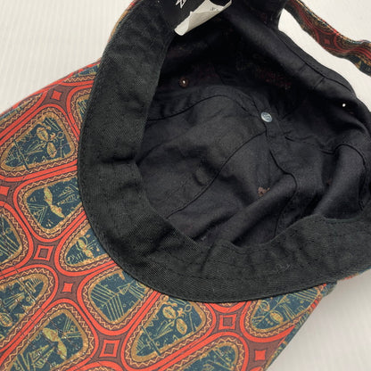 【中古品】【メンズ】 STUSSY ステューシー MASK PATTERN LOW PRO CAP マスクパターン ロープロ キャップ 帽子 185-260704-yo-11-tei サイズ：ONESIZE カラー：ブラウン 万代Net店