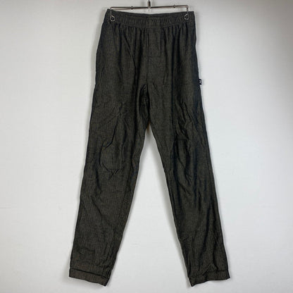 【中古品】【メンズ】 STUSSY ステューシー HERRINGBONE EASY PANTS ヘリンボーン イージーパンツ ボトムス 153-260702-ss-08-tei サイズ：S カラー：グレー系 万代Net店