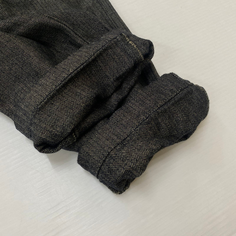 【中古品】【メンズ】 STUSSY ステューシー HERRINGBONE EASY PANTS ヘリンボーン イージーパンツ ボトムス 153-260702-ss-08-tei サイズ：S カラー：グレー系 万代Net店