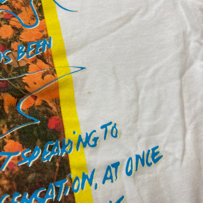 【中古品】【メンズ】 STUSSY ステューシー SUPER BLOOM S/S TEE スーパーブルーム ショートスリーブTシャツ 半袖トップス 142-260702-ss-01-tei サイズ：L カラー：ホワイト 万代Net店