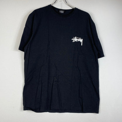 【中古品】【メンズ】 STUSSY ステューシー SHATTERED S/S TEE シャッタード ショートスリーブTシャツ 半袖トップス 142-260702-ss-03-tei サイズ：L カラー：ブラック 万代Net店