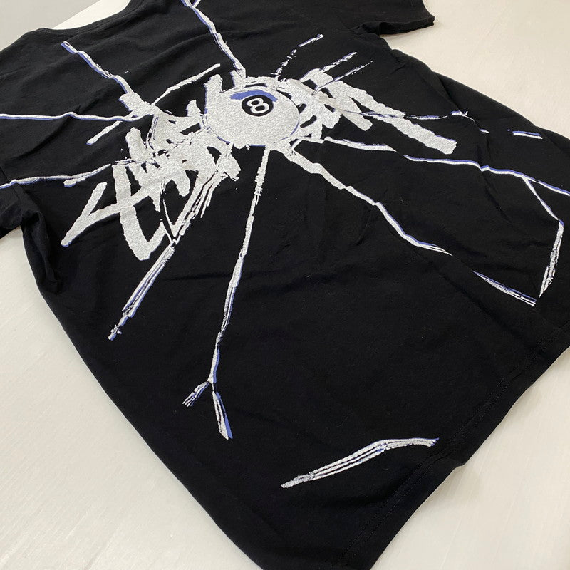 【中古品】【メンズ】 STUSSY ステューシー SHATTERED S/S TEE シャッタード ショートスリーブTシャツ 半袖トップス 142-260702-ss-03-tei サイズ：L カラー：ブラック 万代Net店