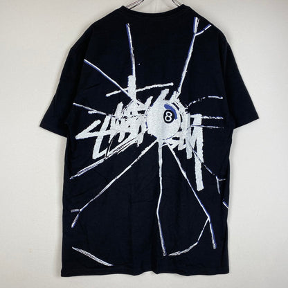 【中古品】【メンズ】 STUSSY ステューシー SHATTERED S/S TEE シャッタード ショートスリーブTシャツ 半袖トップス 142-260702-ss-03-tei サイズ：L カラー：ブラック 万代Net店