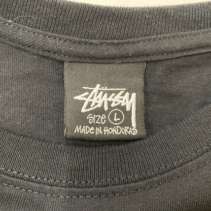 【中古品】【メンズ】 STUSSY ステューシー SHATTERED S/S TEE シャッタード ショートスリーブTシャツ 半袖トップス 142-260702-ss-03-tei サイズ：L カラー：ブラック 万代Net店