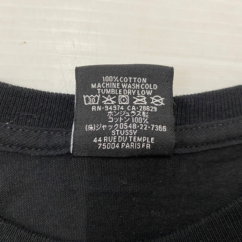 【中古品】【メンズ】 STUSSY ステューシー SHATTERED S/S TEE シャッタード ショートスリーブTシャツ 半袖トップス 142-260702-ss-03-tei サイズ：L カラー：ブラック 万代Net店