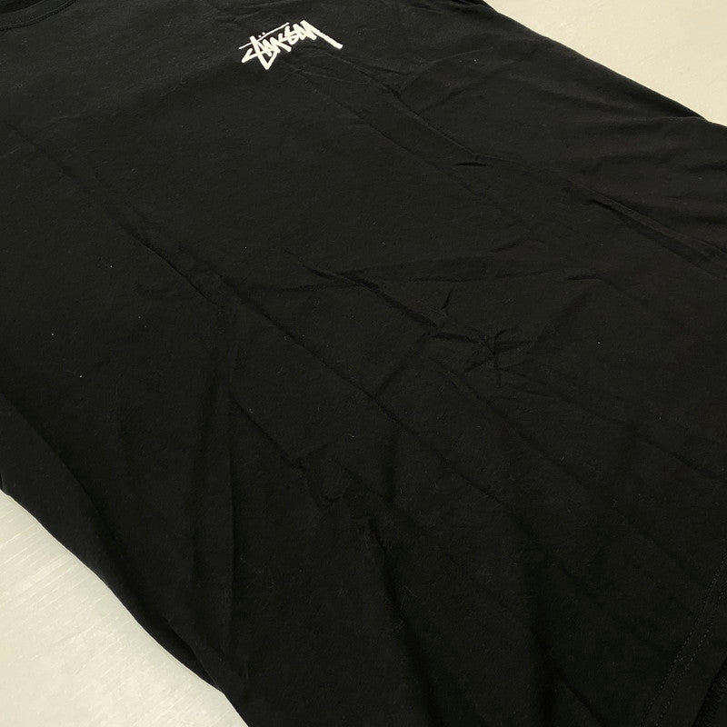 【中古品】【メンズ】 STUSSY ステューシー SHATTERED S/S TEE シャッタード ショートスリーブTシャツ 半袖トップス 142-260702-ss-03-tei サイズ：L カラー：ブラック 万代Net店