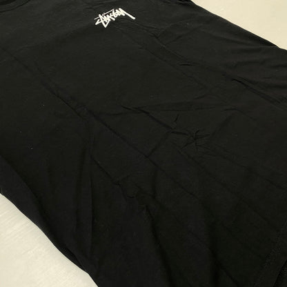 【中古品】【メンズ】 STUSSY ステューシー SHATTERED S/S TEE シャッタード ショートスリーブTシャツ 半袖トップス 142-260702-ss-03-tei サイズ：L カラー：ブラック 万代Net店
