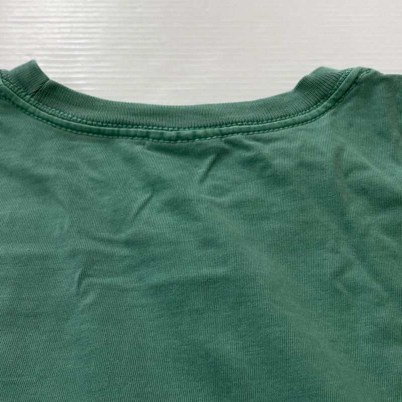 【中古品】【メンズ】 STUSSY ステューシー THE KEY TO PHISICAL AND SPIRITUAL HEALTH TEE ザ キー トゥ フィジカル アンド スピリチュアル ヘルス Tシャツ 半袖 トップス 142-260626-sa-06-tei サイズ：L カラー：グリーン 万代Net店