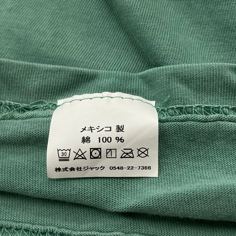 【中古品】【メンズ】 STUSSY ステューシー THE KEY TO PHISICAL AND SPIRITUAL HEALTH TEE ザ キー トゥ フィジカル アンド スピリチュアル ヘルス Tシャツ 半袖 トップス 142-260626-sa-06-tei サイズ：L カラー：グリーン 万代Net店