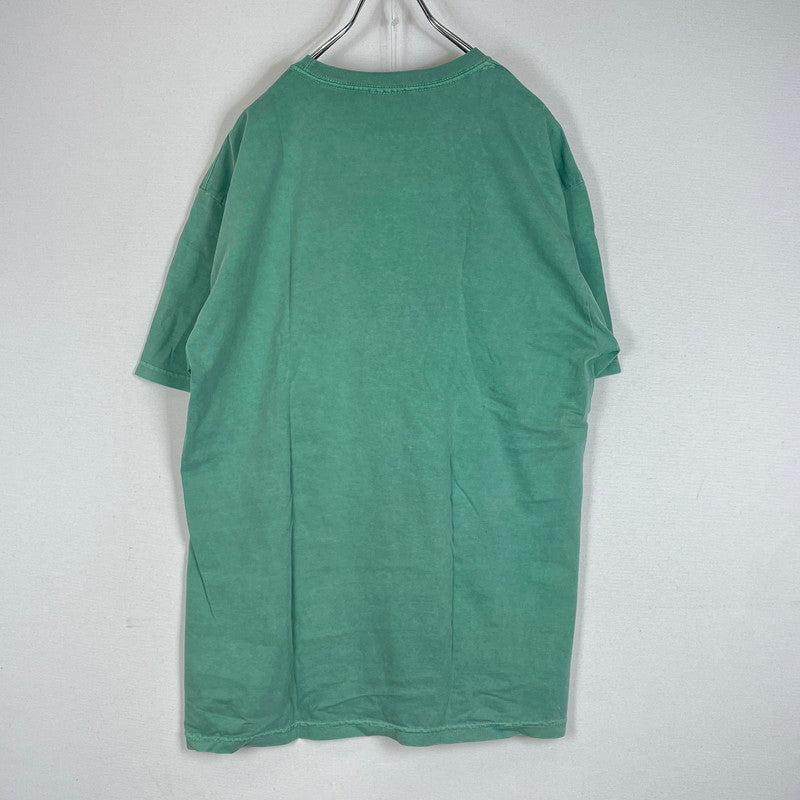 【中古品】【メンズ】 STUSSY ステューシー THE KEY TO PHISICAL AND SPIRITUAL HEALTH TEE ザ キー トゥ フィジカル アンド スピリチュアル ヘルス Tシャツ 半袖 トップス 142-260626-sa-06-tei サイズ：L カラー：グリーン 万代Net店
