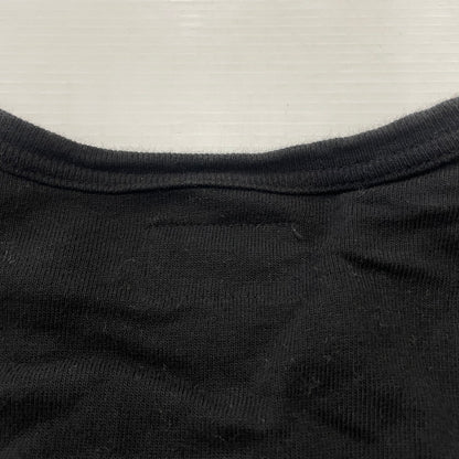 【中古品】【メンズ】 STUSSY ステューシー FRONT SWITCHING L/S TEE フロント スイッチング ロングスリーブ Ｔシャツ 長袖 トップス 142-260626-sa-08-tei サイズ：L カラー：ブラック 万代Net店