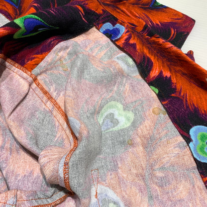 【中古品】【メンズ】 STUSSY ステューシー PEACOCK OPEN COLLAR SHIRT 110043 ピーコック オープンカラー シャツ 半袖 トップス 孔雀柄 142-260626-ko-06-tei サイズ：L カラー：総柄 万代Net店