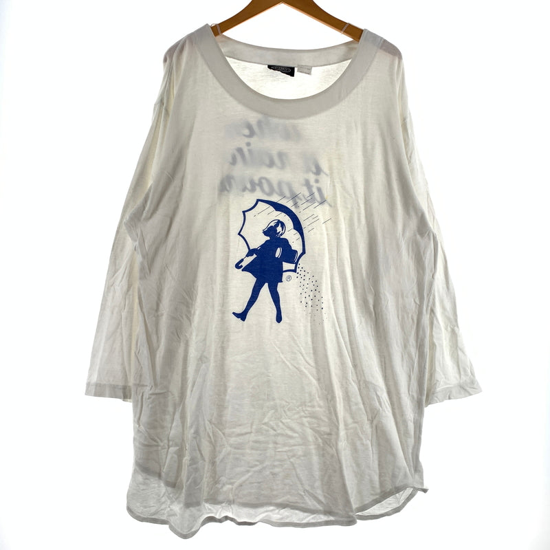 【中古品】【メンズ】 TRADEMARKS BY EAGLE'S EYE トレードマーク バイ イーグルアイ MORTON SALT TEE モートン・ソルト Tシャツ 長袖 トップス 145-260806-yo-06-tei サイズ：L カラー：ホワイト 万代Net店