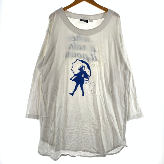 【中古品】【メンズ】 TRADEMARKS BY EAGLE'S EYE トレードマーク バイ イーグルアイ MORTON SALT TEE モートン・ソルト Tシャツ 長袖 トップス 145-260806-yo-06-tei サイズ：L カラー：ホワイト 万代Net店