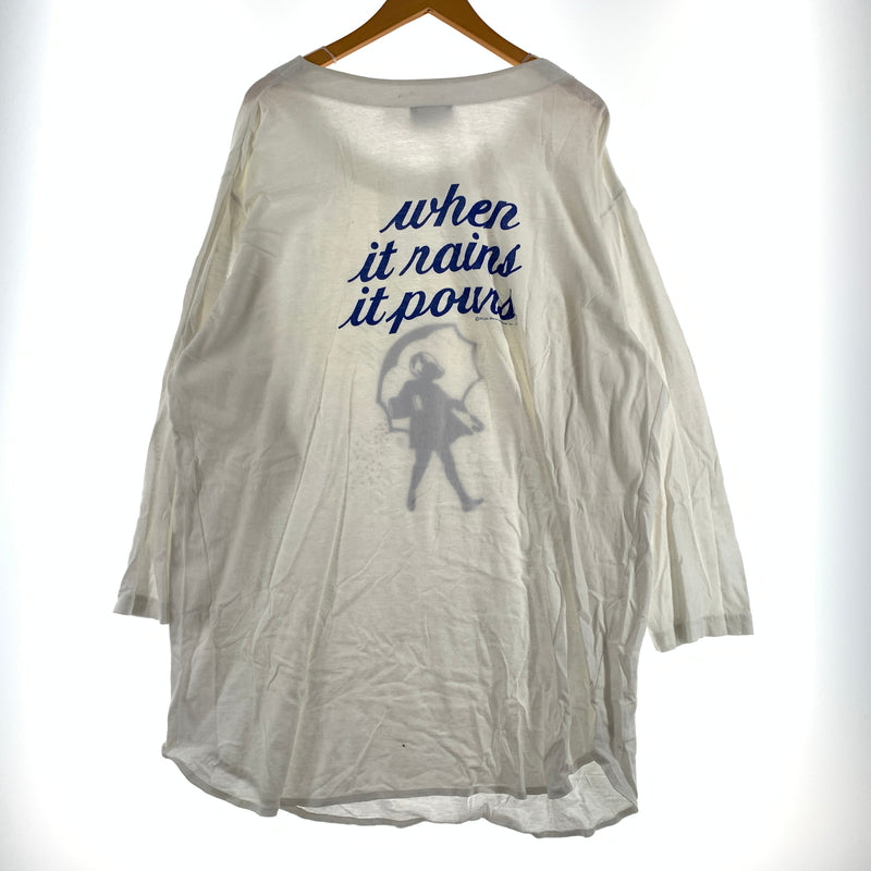 【中古品】【メンズ】 TRADEMARKS BY EAGLE'S EYE トレードマーク バイ イーグルアイ MORTON SALT TEE モートン・ソルト Tシャツ 長袖 トップス 145-260806-yo-06-tei サイズ：L カラー：ホワイト 万代Net店