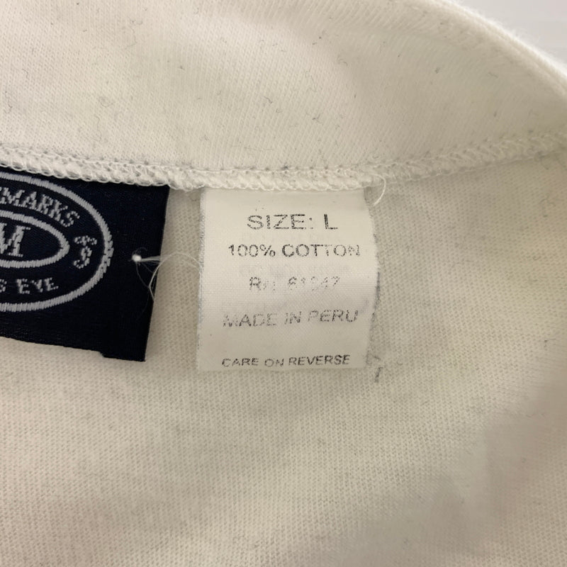 【中古品】【メンズ】 TRADEMARKS BY EAGLE'S EYE トレードマーク バイ イーグルアイ MORTON SALT TEE モートン・ソルト Tシャツ 長袖 トップス 145-260806-yo-06-tei サイズ：L カラー：ホワイト 万代Net店
