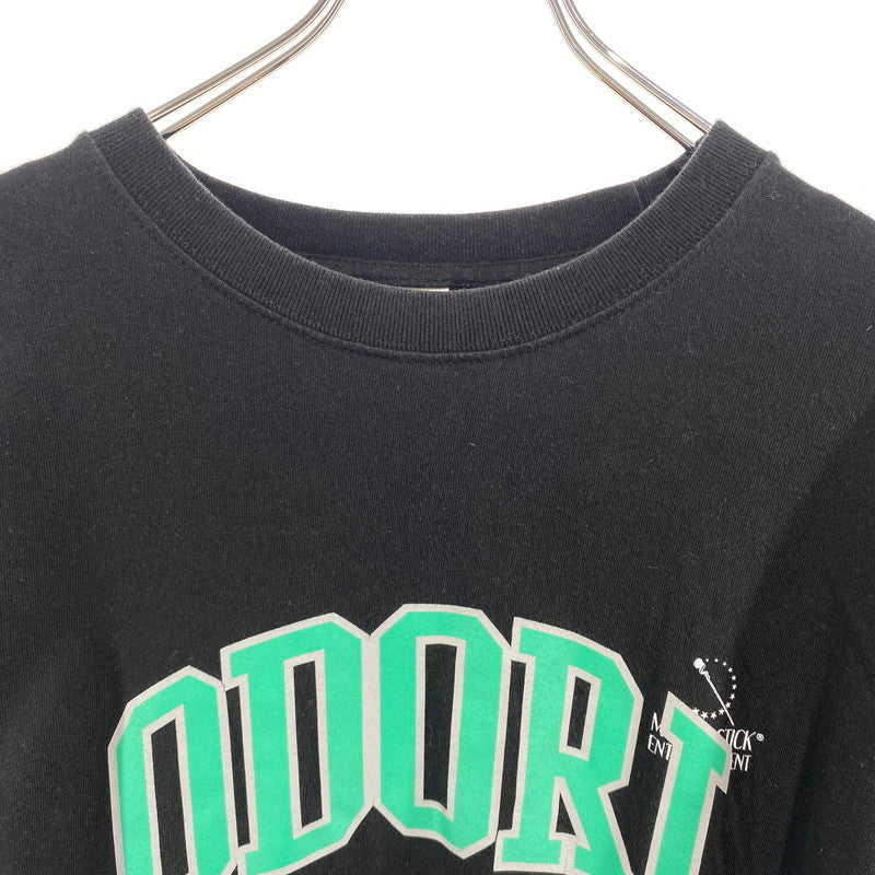 【中古品】【メンズ】 MAGIC STICK マジックスティック SUPPORT YOUR LOCAL BUSINESS CAMPAIGN ”ODORI" Tシャツ 142-260822-nm-34-tei サイズ：L カラー：ブラック 万代Net店