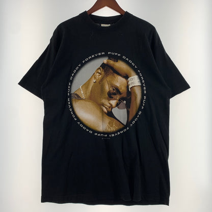 【現状渡し品】【メンズ】 BG ビージー PUFF DADDY MUSIC S/S TEE パフ ダディ ミュージック ショートスリーブ Tシャツ 半袖 トップス 145-260626-ko-03-tei サイズ：L カラー：ブラック 万代Net店