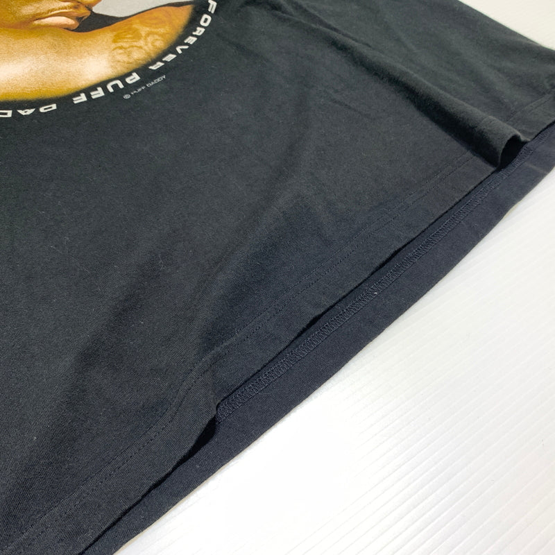 【現状渡し品】【メンズ】 BG ビージー PUFF DADDY MUSIC S/S TEE パフ ダディ ミュージック ショートスリーブ Tシャツ 半袖 トップス 145-260626-ko-03-tei サイズ：L カラー：ブラック 万代Net店