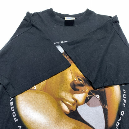【現状渡し品】【メンズ】 BG ビージー PUFF DADDY MUSIC S/S TEE パフ ダディ ミュージック ショートスリーブ Tシャツ 半袖 トップス 145-260626-ko-03-tei サイズ：L カラー：ブラック 万代Net店