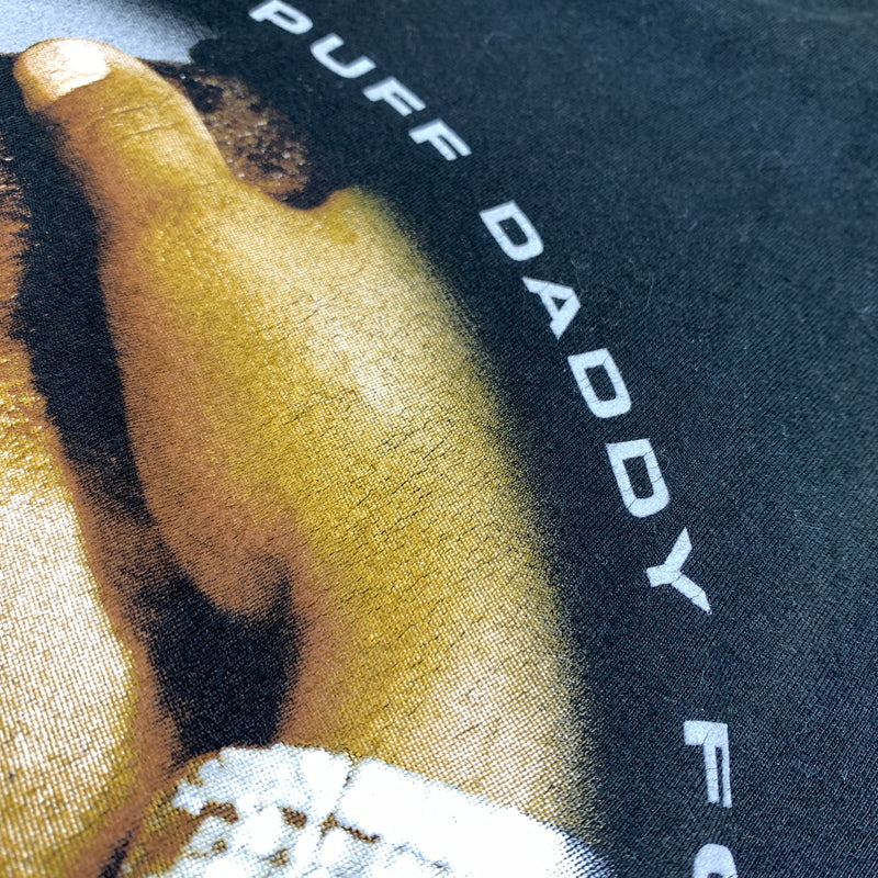 【現状渡し品】【メンズ】 BG ビージー PUFF DADDY MUSIC S/S TEE パフ ダディ ミュージック ショートスリーブ Tシャツ 半袖 トップス 145-260626-ko-03-tei サイズ：L カラー：ブラック 万代Net店