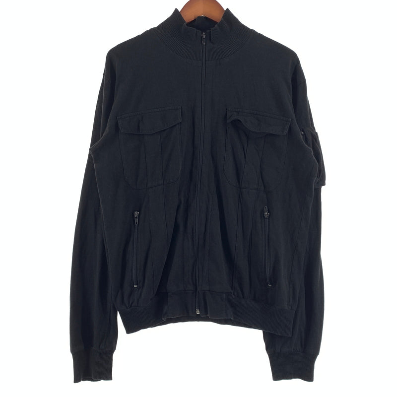 【中古品】【メンズ】 Dries Van Notenドリス・ヴァン・ノッテン ZIP UP JACKET ジップアップ ジャケット ライトアウター フルジップ 141-260626-ko-08-tei サイズ：不明 カラー：ブラック 万代Net店