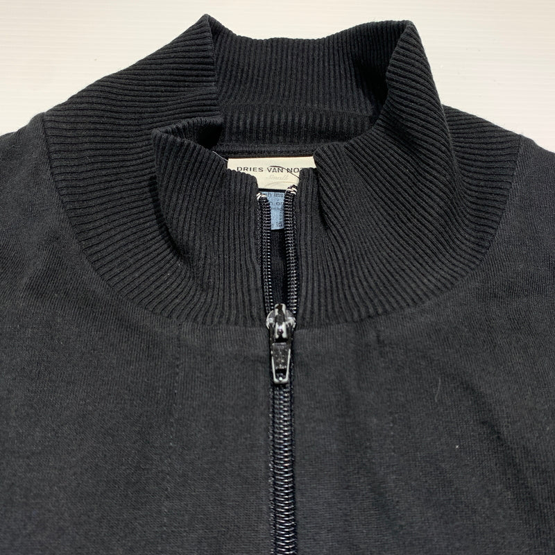 【中古品】【メンズ】 Dries Van Notenドリス・ヴァン・ノッテン ZIP UP JACKET ジップアップ ジャケット ライトアウター フルジップ 141-260626-ko-08-tei サイズ：不明 カラー：ブラック 万代Net店