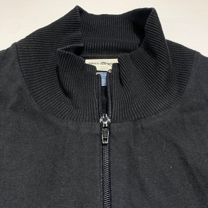 【中古品】【メンズ】 Dries Van Notenドリス・ヴァン・ノッテン ZIP UP JACKET ジップアップ ジャケット ライトアウター フルジップ 141-260626-ko-08-tei サイズ：不明 カラー：ブラック 万代Net店
