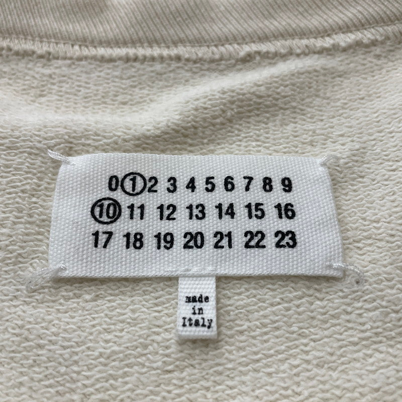 【中古品】【メンズ】 MAISON MARGIELA メゾン マルジェラ 24SS WASHED VINTAGE SWEAT S50GU0214 S25570 ウォッシュド ヴィンテージ スウェット トップス トレーナー 141-260626-sa-07-tei サイズ：M カラー：アイボリー 万代Net店