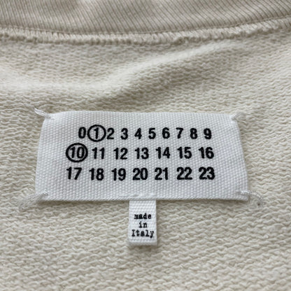 【中古品】【メンズ】 MAISON MARGIELA メゾン マルジェラ 24SS WASHED VINTAGE SWEAT S50GU0214 S25570 ウォッシュド ヴィンテージ スウェット トップス トレーナー 141-260626-sa-07-tei サイズ：M カラー：アイボリー 万代Net店