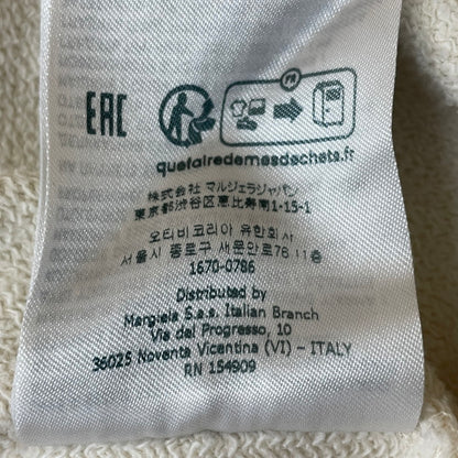 【中古品】【メンズ】 MAISON MARGIELA メゾン マルジェラ 24SS WASHED VINTAGE SWEAT S50GU0214 S25570 ウォッシュド ヴィンテージ スウェット トップス トレーナー 141-260626-sa-07-tei サイズ：M カラー：アイボリー 万代Net店