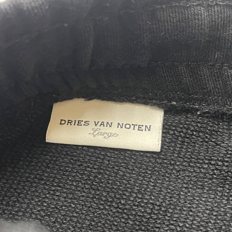 【中古品】【メンズ】 DRIES VAN NOTEN ドリス ヴァン ノッテン SWEATPANTS スウェットパンツ ボトムス 152-260626-sa-14-tei サイズ：L カラー：ブラック 万代Net店
