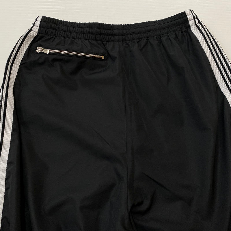 【中古品】【メンズ】 Needles ニードルス H.D.NYLON TRACK PANTS RW1707 ヒザデル ナイロン トラックパンツ ボトムス ジャージ 151-260629-ss-10-tei サイズ：S カラー：ブラック 万代Net店