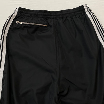 【中古品】【メンズ】 Needles ニードルス H.D.NYLON TRACK PANTS RW1707 ヒザデル ナイロン トラックパンツ ボトムス ジャージ 151-260629-ss-10-tei サイズ：S カラー：ブラック 万代Net店