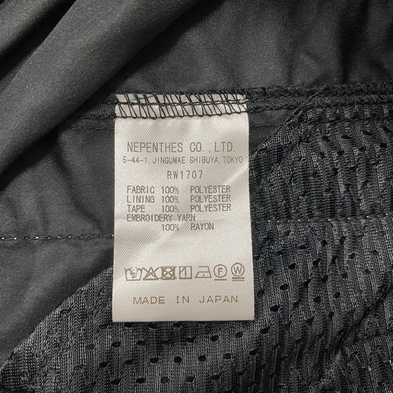 【中古品】【メンズ】 Needles ニードルス H.D.NYLON TRACK PANTS RW1707 ヒザデル ナイロン トラックパンツ ボトムス ジャージ 151-260629-ss-10-tei サイズ：S カラー：ブラック 万代Net店