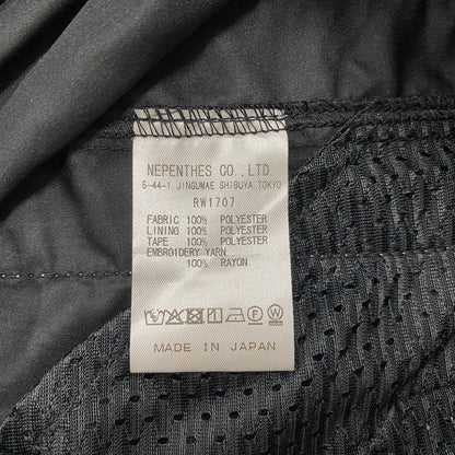 【中古品】【メンズ】 Needles ニードルス H.D.NYLON TRACK PANTS RW1707 ヒザデル ナイロン トラックパンツ ボトムス ジャージ 151-260629-ss-10-tei サイズ：S カラー：ブラック 万代Net店