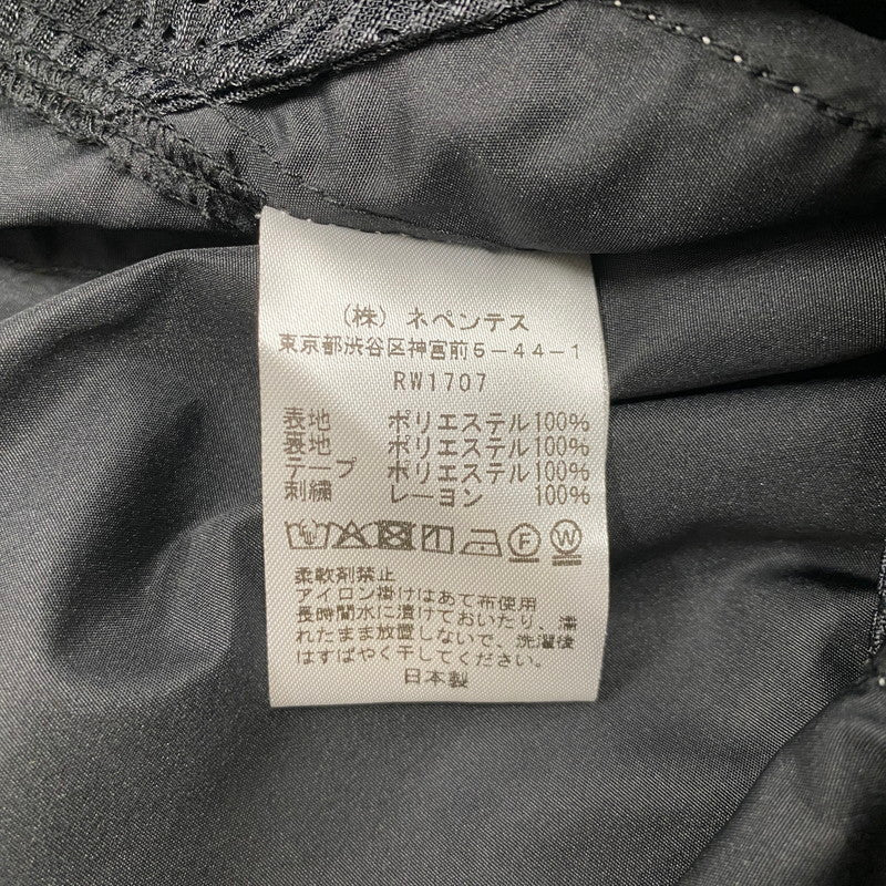 【中古品】【メンズ】 Needles ニードルス H.D.NYLON TRACK PANTS RW1707 ヒザデル ナイロン トラックパンツ ボトムス ジャージ 151-260629-ss-10-tei サイズ：S カラー：ブラック 万代Net店