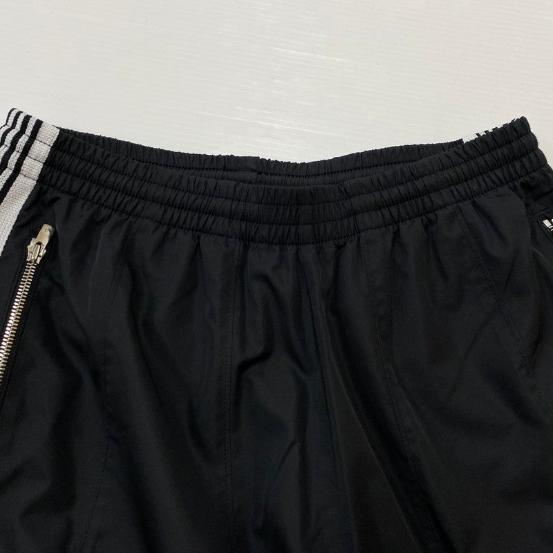 【中古品】【メンズ】 Needles ニードルス H.D.NYLON TRACK PANTS RW1707 ヒザデル ナイロン トラックパンツ ボトムス ジャージ 151-260629-ss-10-tei サイズ：S カラー：ブラック 万代Net店